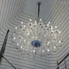 Chandeliers 45 Pcs Huge Hanging Ceiling Chandelier Crystal Pendant Fixture El Lighting Large Led For Living Room E14 Lamp