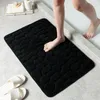 Kudde matta icke-halkhaltiga mattor kullersten präglad badrum bad i tvättbassäng badkar sidogolvmatta dusch rumsdörrat 40x60 cm
