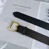 Modemerk riem heren designer luxe damesriemen letter B gesp eenvoudige klassieke Lychee patroon lichte luxe riem 3,8 cm breedte casual zakelijke accessoires