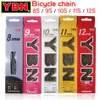 YBN سلاسل MTB Mountain Road Bike 11 SPEED Hollow Bicycle Chain 116 Links Silver S11s for M7000 XT 0210