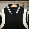 Giacche da uomo Giubbotto bomber arrivo Uomo Manica a costine Cotone Casual Uniforme da baseball Colletto Cappotto Stella Autunno e inverno Giunto corto 230210