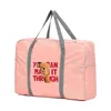 Duffel Bags Foldable Travel Organizer Women Handbags Men Luggage Tote Unisex Clothing Storage Bag Bear Pattern Duffle