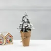 Christmas Decorations 2023 Artificial Mini Falling Snow Tree For Home Decoration Day