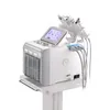 2022 6In1 H2-O2 Hydra Slimming Dermabrasion Aqua Peel Rf Bio-Lifting Spa Facial Hydro Water Microdermabrasion Facial Machine Cold Hammer