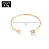 Bangle 2023 European And American Simple Fashionable Hand Ornament Temperament Butterfly Bracelet For Women Gift