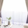 Curtain Curtains For Living Room Dining Bedroom European Style High Shading Gradient Flannel Chinese Simple Modern Windows