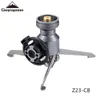 Camp Kitchen Campingmoon Tripod Butane Canister Adapter Gas Stove Gas Lamp Connect Tank Stand 230210