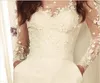 Boho Wedding Dress Bride Jumpsuits With Pockets Detachable Train Lace Jacket 3D Floral Applique Long Spring Summer Bridal Gowns Country Garden Women Elopement Wear