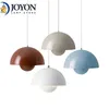 Lights Nordic Color Restaurant Hanging Takmodern Light Semicircular Danmark Indoor vardagsrum Bar LED Pendant Lamp 0209