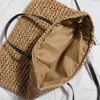 Totes Taschen Bohemian Hollow Straw Beach Handabg Handgefertigte gewebte Umhängetasche für Frauen Raffia Shopping Travel Female Summer Casual Tote 230210