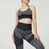 Actieve sets Atleet Chili Woman Fitness Yoga Draag sportjures voor vrouwen Solid Sportswear Set workout Kleding Fit