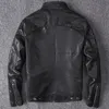 Hommes Cuir Faux Cuir Tcyeek Printemps Automne Véritable Veste En Cuir Hommes Streetweaar 100% Véritable Manteau En Peau De Mouton Homme Moto Biker Vintage Vestes En Cuir 2811 230209