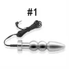 Ny ankomst Metal Anal Plug Medical Themed Unisex Product Electric Shock Anal Bullet Pussy Orgasm Massager517