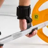 Sporthandskar Vikt Lyftkrok Grips med handledsslag Handfält Handledsband Gym Fitness Hook Weight Strap Pullups Power Lifting Gloves 230209