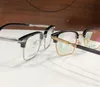 Yeni moda tasarım kare titanyum çerçeve optik gözlükler Herme retro cömert stil çok yönlü şekil kutu reçeteli lens yapabilir