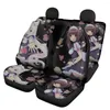 Coprisedili per auto S Anime Nekopara Design universale anteriore/posteriore interno confortevole set completo per SUV