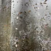 Perde Lüks Perdeler Oturma Odası Yatak Odası İskandinav Amerikan Jakar Modern Bej Altın Yaprak Yüksek Gölgelendirme Pencereleri