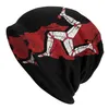 Bérets Mode Isle Of Man Races Skullies Bonnets Hommes Femmes Hiver Chaud Bonnet Slouchy Chapeau Drapeau National Tricoté Bonnet Cap Pour Ski