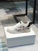 Bestkvalitativ lyxdesigner NS1 White Leather Red Love Low Tops Family Patch Flat Sorrento Print Trainers Sneakers With Box