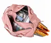 Женские розовые сумки через плечо Llulu Wunderlust, большая спортивная сумка, 40 л, водоотталкивающая нейлоновая сумка для йоги, спорта, фитнеса, влажная и сухая