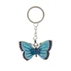 Keychains Fashion Accessories Crystal Animal Futterfly Vintage Rhinestone Key Chain Rings smycken Presentbil Charms Holder Keyrings