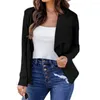 Women's Suits Office Blazer Slim Fit Skin-touching Workwear Big Lapel Women Jacket Small Suit Cardigan For Daily Life