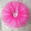 Stage Wear Rose Ballet Tutu Jupe Robe Enfants Swan Lake Costume Enfants Vêtements De Danse Du Ventre Professionnel