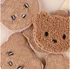 1st Cartoon Teddy Bear Chenille Patch Sewing Brodery Applique Badge Sew on Patches Diy For Clothing Kids Hats ryggsäck