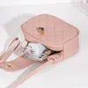 Torby wieczorowe moda diamentowa skórzana skórzana crossbody w stylu ramię torebka torebka torebka