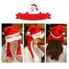 Bérets Christmas Balloon Cap de Noël Party Habill Up Props Ears Mothable Magile Elk Long Creative Soft Gift For Kids
