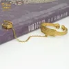 Bangle Kids Jewelry Dubai Pure African Gold Armband för kvinnor födda armband grossist manschetter lyxdesigner utbyggbara pojkar