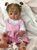 Dolls NPK 55cm الجسم الكامل سيليكون مقاوم للماء فتاة دمية دمية بيرة بيتي لايس SOF