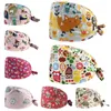 Beanies Beanie/Skull Caps 5pcs Working Cap With Sweatband Cartoon Animal Adjustable Tie Back Bouffant Hat