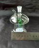 Hookahscolor champignon waterpijp, groothandel glazen bongs accessoires, glazen waterpijp, waterpijprook