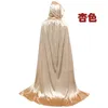 Kostymtillbehör 11 färger 150 cm Halloween Vampire Cape Adult Cloak Witch Magic Clothing