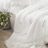 Наборы для постельных принадлежностей вымытые хлопковые королевские размеры набор мягких кроватей
