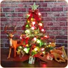 Christmas Decorations 60cm PVC Artificial Tree With Stand Ornament Adornment Desktop Decoration Shopping Mall Party Supplies