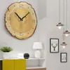 Wandklokken Horloge Murale12 inch houten vintage klok stille niet -tikkende batterijkantoor huisdecor woonkamer slaapkamer