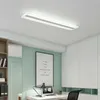 Lights LED Long Bar Ceiling light Acrylic rectangle Lamp 40/60cm Ultra-thin living room lamp Bedroom lights creative hallway Lighting 0209