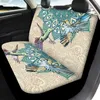 Housses de siège de voiture, ensemble complet, motif Mandala colibri, avant et arrière, accessoires de véhicule, Capas Para Assento