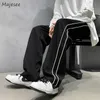 Pantalons pour hommes Hommes Casual Confortable Respirant High Street Cool Handsome Baggy Straight Pantalones Homme Pantalons Ulzzang Hip Hop Teens Y2302