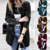 Women's Suits Trendy Jacket Bright Colors Cozy Office Lady Blazer Relaxed Fit Open Stitch