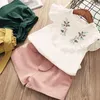 Kläderuppsättningar 2022 Baby Girl Clothes New Children Clothing Spring Summer Baby Girl Suits For Kids Brodery Casual Sports Suit 06 Year Old W230210