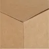 Gift Wrap 100pcs Brown Kraft Paper Box For Packaging Handmade Soap Packing Small Package Party Craft es 230209