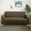 Stol täcker vanlig soffa elastisk slipcover tight wrap all inclusive sektionssoffa hörn fall för möbler 1 2 3 4 säte 230209