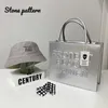 Totes Bags Ladies Leather Protect Black People Bag Women Set Bucket Hat 2023 Luxury Tote Handbags for Purse and 230210