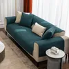 Housses de chaise en lin pour canapé, couleur unie, salon moderne, combinaison antidérapante, coussin complet, Protection contre la poussière, 230209