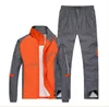 Men's Hoodies 5XL 2023 Exercise Active SportSuit Sweatshirts Patchwork Men Stand Collar Sportswear Male Outwear Tracksuit Pants