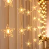 Strings Creative Led String Lights Remote Control Portable Star Light 8 Modi Feestelijke sfeer Holiday Party Bruiloft Decoratief