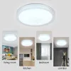 Lights 220V LED Light Lighting Fixture Chandelier 48W Dimmable 3 Color Ceiling Lamp Livingroom Bedroom 0209